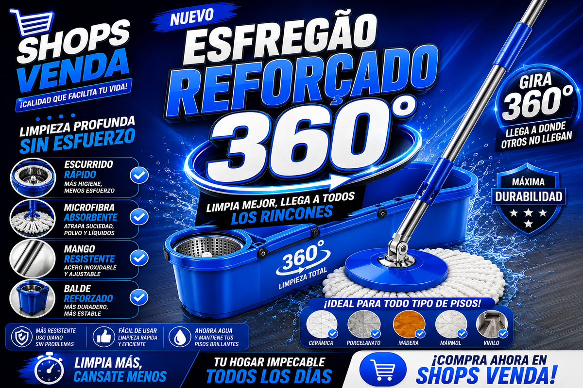 TRAPEADOR 360 REFORZADO CON DOS MOPA